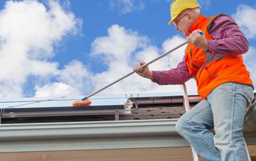 Rosliston soft wash roof cleaning